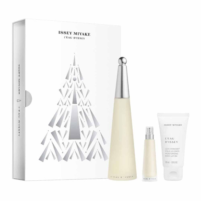 ISSEY MIYAKE L EAU SET 100ML EDT+10ML EDT+50ML BL W