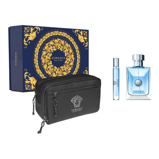 Versace Pour Homme Set EDT 100ml+ EDT 10ml+ Cosmetic Bag