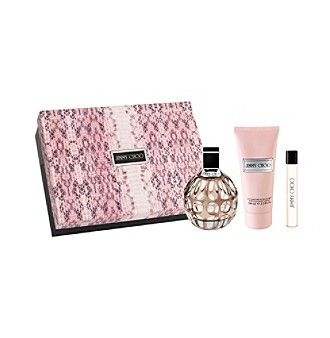 JIMMY CHOO SET 100ML EDP+100ML BL+7.5ML EDP W