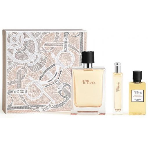 HERMES TERRE SET 100ML EDT+15ML EDT+40ML SG M