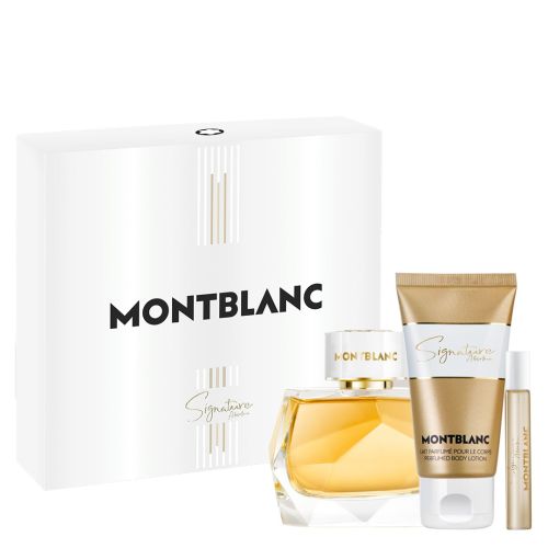 MONT BLANC SIGNATURE ABSOLU NEW SET 90ML EDP+7.5ML +100BL W