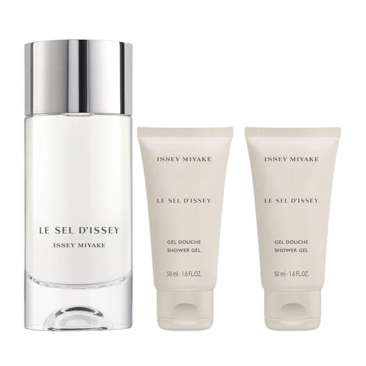 ISSEY MIYAKE LE SEL NEW SET 100ML EDT+2 x 50ML SG M