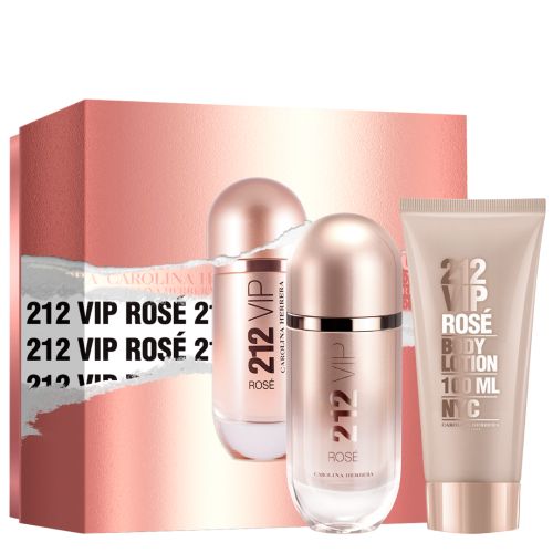 Carolina Herrera 212 Vip Rose Woman Set