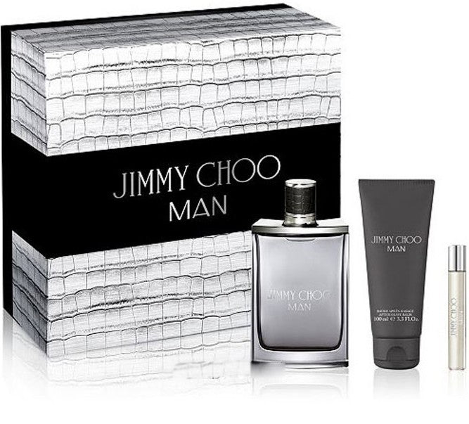 JIMMY CHOO MAN SET 100ML EDT+100SG+7.5ML EDT M