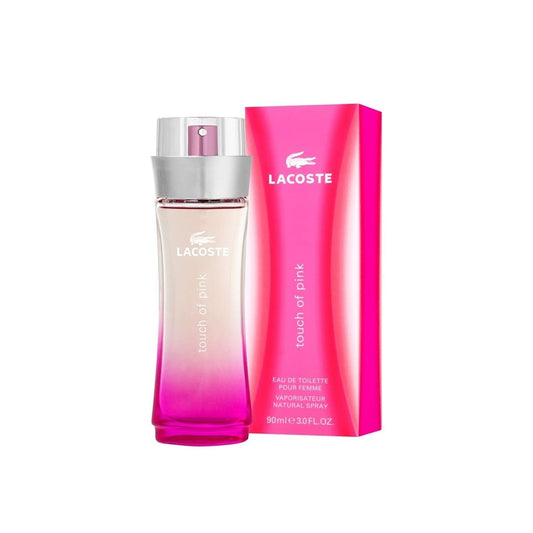 LACOSTE TOUCH OF PINK TESTER 90ML EDT W
