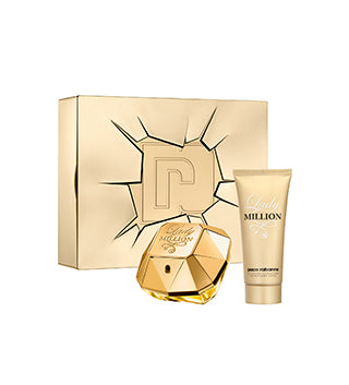 PACO RABANNE MILLION SET 80ML EDP+100ML BL W