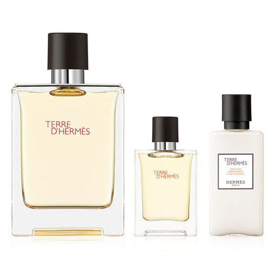 HERMES TERRE SET 75ML EDP+12.5ML EDP+40ML AS M