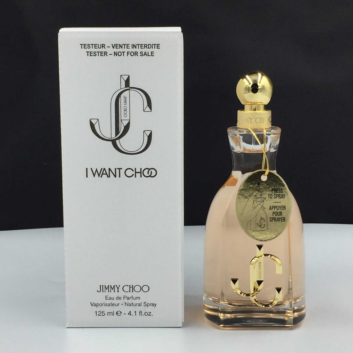 JIMMY CHOO I WANT CHOO TESTER 125ML EDP W