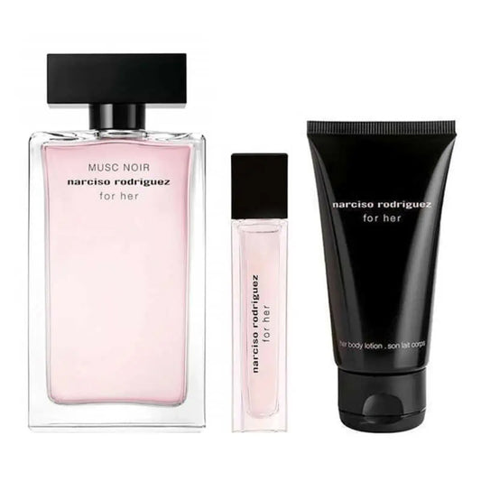 NARCISO RODRIGUEZ SET 100ML EDP+10ML EDP+50ML BL W
