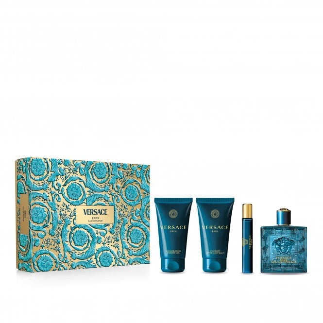 VERSACE EROS SET 100ML EDP+10ML EDT+75SG+75 AS M