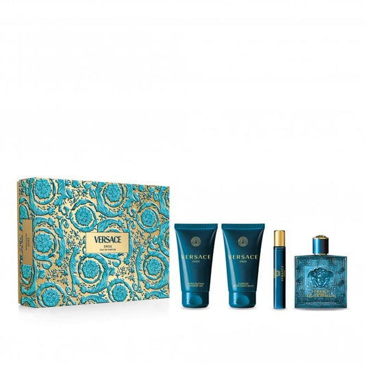 VERSACE EROS SET 100ML EDP+10ML EDT+75SG+75 AS M